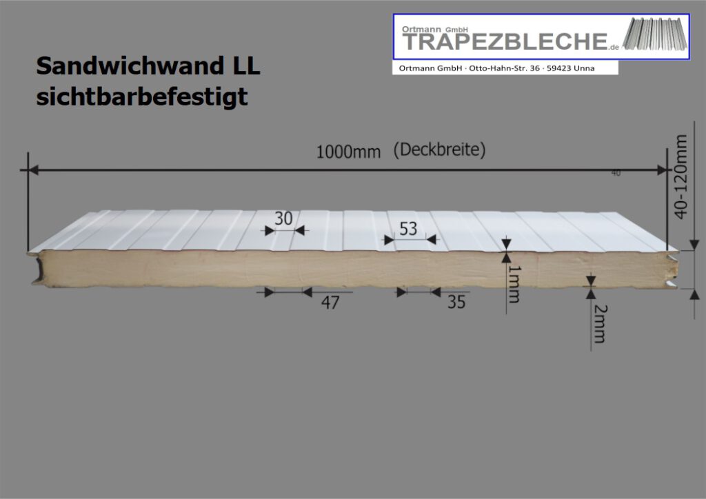 Sandwichplatten Spannweite Rechner
